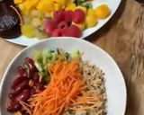 Une image de l'étape 5 de 🥒🌶️Pokebowl🪹🍃sucré🫐🥝 salé 🍒🥕🥑.