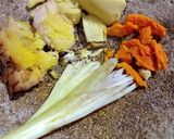 Foto langkah ke 2 dari resep Bandeng kuning bumbu cemplung.