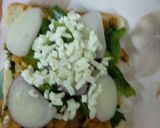 A picture of step 12 of Chatpate sandwich.