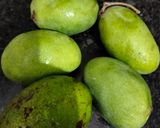 A picture of step 1 of Sweet Mango Pickle.
