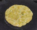 A picture of step 5 of Methi Bajara (Pearl Millet) paratha.
