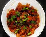 சப்பாத்தி  மிக்ஸட் வெஜ் மசாலா (Chappathi mixed veg masala recipe in tamil) ரெசிபி ஸ்டேப் 10 புகைப்படம்