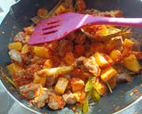 Foto langkah ke 8 dari resep Sambal goreng hati ampela kentang (part II).