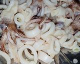 Foto langkah ke 4 dari resep Cumi Saus Padang.