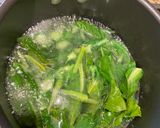 A picture of step 1 of Stir-Fried Chinese Broccoli with Ginger.