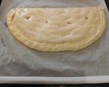 Foto del paso 10 de la receta: Masa de hojaldre sin gluten con manzana, plátano y mermelada