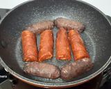 Foto del paso 4 de la receta: Fritada de verduras con butifarra negra y chorizo