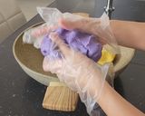 Foto langkah ke 3 dari resep Es Pisang Ijo 3 Rasa.