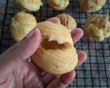 Foto langkah ke 6 dari resep Sus/soes vla vanilla, kokoh banget (tanpa mixer) 👌.