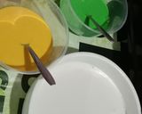 Foto langkah ke 3 dari resep Kue Lapis Pelangi.