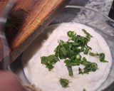 A picture of step 2 of Curd dip.