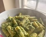 A picture of step 3 of Creamy spinach and feta sauce pasta in 15 minutes!.
