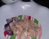 A picture of step 1 of Chicken kebab2.