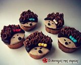 Φωτογραφία βήματος 7 της συνταγής Cupcakes σκατζοχοιράκια