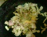 A picture of step 2 of Fish kachori with pudina chutney.