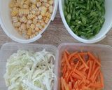Foto langkah ke 1 dari resep Orak Arik Sayur Telur.
