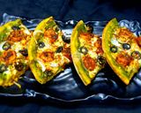 प्रॉन्स पेस्टो पिझ्झा (prawns pesto pizza recipe in marathi) रेसिपी स्टेप 7 फोटो 