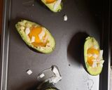 A picture of step 3 of Breakfast Avocado.