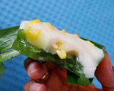 Foto langkah ke 4 dari resep Kue talam takir pandan jagung (kue tako).