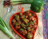 A picture of step 8 of Soya Chilli (dry).