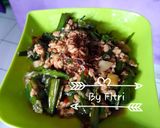 Foto langkah ke 4 dari resep Tumis Genjer Tempe Pedes.