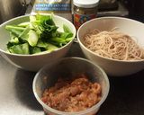 รูปขั้นตอนการทำที่ 1 ของ ราดหน้าหมูหมัก(เส้นหมี่โฮลวีต)