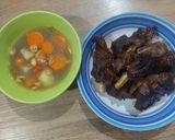 Foto langkah ke 6 dari resep Sop Iga bakar.