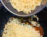 A picture of step 6 of Masala Pasta.