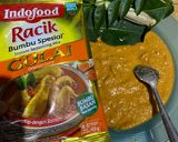 Foto langkah ke 4 dari resep Gulai Kambing Pedas Pakai Daun Kari.