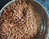 A picture of step 1 of Lost recipes flax seeds chutney (Jawsachi chutney).