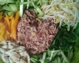 Foto langkah ke 9 dari resep Bibimbab (Nasi Campur Korea) ala aku - menu diet GM day 7.