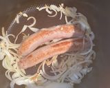 Une image de l'étape 3 de Lentilles saucisses au cookeo.