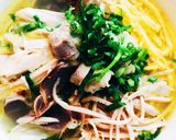 Hình bước làm 6 của món Bún thang