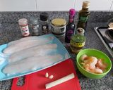 Foto del paso 1 de la receta: Filete de Róbalo con camarones