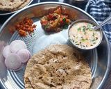 जौ की रोटी और बैंगन भरता Jau Ki Roti Baingan Bharta रेसिपी चरण 6 फोटो