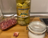 Foto del paso 1 de la receta: Corazones de alcachofa con jamón