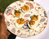 A picture of step 3 of Deviled eggs.
