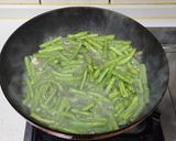 蒜香菜豆的食譜步驟4照片