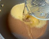 A picture of step 8 of Knam’s Sacher Semifreddo Cake.