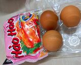 Hình bước làm 1 của món Mì gói chiên trứng