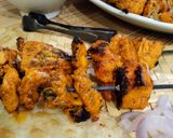 A picture of step 8 of Tikka boti.