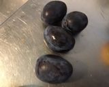 Une image de l'étape 2 de Compote de pommes,quetsches et prune d ente (fruits du jardin).