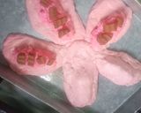 A picture of step 7 of FLORAL BREAD WITH CUSTARD FILLING😋😋😋.