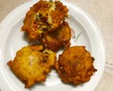 A picture of step 4 of Cheesy Pakoda.
