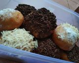 Foto langkah ke 7 dari resep Donat kampung varian topping.
