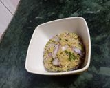 A picture of step 3 of Missi Roti.