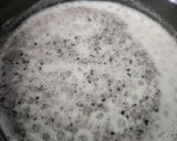 A picture of step 4 of Dragon Fruit Sago Rose Dryfruits Dessert - Fusion Fasting Healthy Dessert.