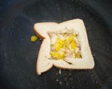A picture of step 4 of Egg in a hole #localfoodcontest-Nairobi North.