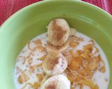 A picture of step 3 of BananaReceipe#themechallenge.