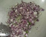 A picture of step 2 of Egg pulav.